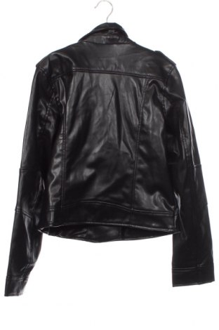 Dětská kožená bunda  H&M, Velikost 12-13y/ 158-164 cm, Barva Černá, Cena  281,00 Kč