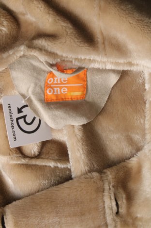 Детско палто One By One, Размер 15-18y/ 170-176 см, Цвят Бежов, Цена 22,05 лв.