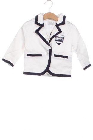 Παιδικό σακάκι Interdit de me grander, Μέγεθος 9-12m/ 74-80 εκ., Χρώμα Λευκό, Τιμή 5,41 €