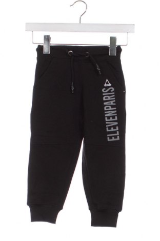 Pantaloni de trening, pentru copii Eleven Paris Little, Mărime 3-4y/ 104-110 cm, Culoare Negru, Preț 185,03 Lei