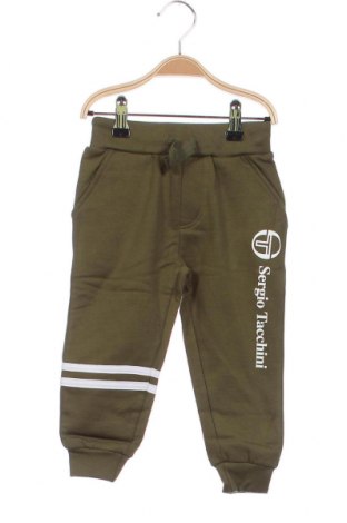 Pantaloni de trening, pentru copii Sergio Tacchini, Mărime 18-24m/ 86-98 cm, Culoare Verde, Preț 158,00 Lei