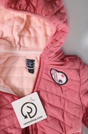 Παιδικό μπουφάν Terre De Marins, Μέγεθος 9-12m/ 74-80 εκ., Χρώμα Ρόζ , Τιμή 12,81 €