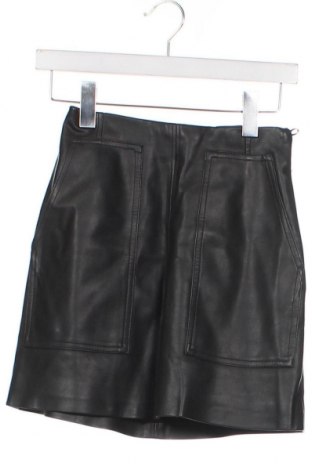 Δερμάτινη φούστα H&M, Μέγεθος XS, Χρώμα Μαύρο, Τιμή 14,83 €