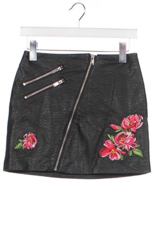 Fustă de piele H&M Divided, Mărime XS, Culoare Negru, Preț 74,35 Lei