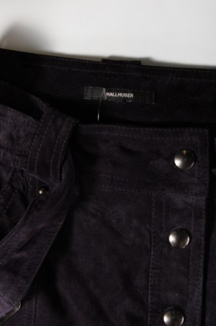Δερμάτινη φούστα Hallhuber, Μέγεθος M, Χρώμα Μπλέ, Τιμή 7,24 €