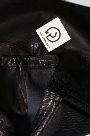 Δερμάτινη φούστα New Look, Μέγεθος S, Χρώμα Μαύρο, Τιμή 2,67 €