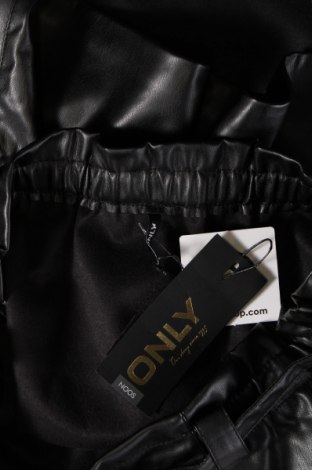 Kožená sukňa  ONLY, Veľkosť XL, Farba Čierna, Cena  2,78 €