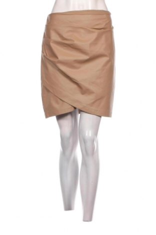 Δερμάτινη φούστα Orsay, Μέγεθος M, Χρώμα  Μπέζ, Τιμή 14,83 €