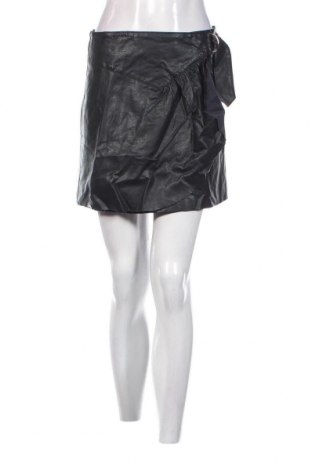 Δερμάτινη φούστα Pull&Bear, Μέγεθος M, Χρώμα Μαύρο, Τιμή 2,69 €