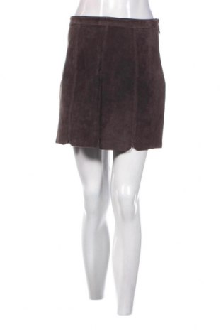 Δερμάτινη φούστα Zara, Μέγεθος M, Χρώμα Καφέ, Τιμή 69,58 €