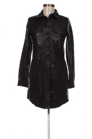 Δερμάτινο φόρεμα Amisu, Μέγεθος S, Χρώμα Μαύρο, Τιμή 5,92 €