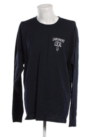 Ανδρική μπλούζα Bayside, Μέγεθος 3XL, Χρώμα Μπλέ, Τιμή 7,92 €