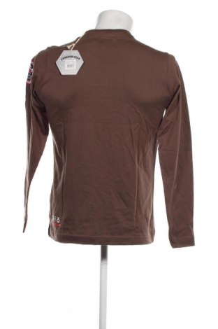 Ανδρική μπλούζα Canadian Peak, Μέγεθος S, Χρώμα Καφέ, Τιμή 38,38 €