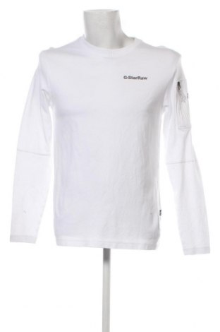 Ανδρική μπλούζα G-Star Raw, Μέγεθος M, Χρώμα Λευκό, Τιμή 59,59 €