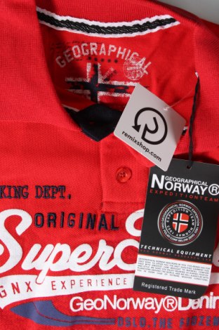 Férfi blúz Geographical Norway, Méret XXL, Szín Piros, Ár 11 501 Ft