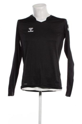 Ανδρική μπλούζα Hummel, Μέγεθος M, Χρώμα Μαύρο, Τιμή 8,90 €