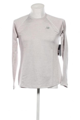 Мъжка блуза New Balance, Размер L, Цвят Сив, Цена 56,16 лв.