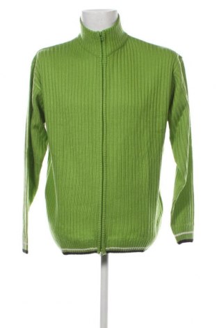 Jachetă tricotată de bărbați Casual Clothes Company, Mărime XL, Culoare Verde, Preț 225,79 Lei