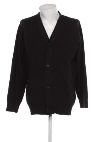 Jachetă tricotată de bărbați Celio, Mărime L, Culoare Negru, Preț 65,07 Lei