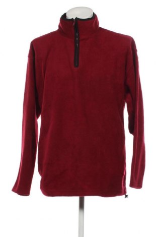 Ανδρική μπλούζα fleece, Μέγεθος XXL, Χρώμα Κόκκινο, Τιμή 10,55 €