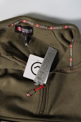 Ανδρική μπλούζα fleece Canadian Peak, Μέγεθος XL, Χρώμα Πράσινο, Τιμή 38,38 €