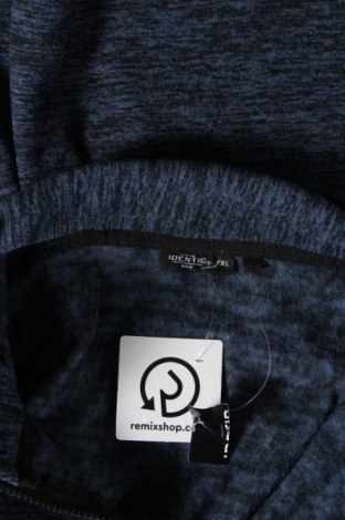 Ανδρική μπλούζα fleece Identic, Μέγεθος XXL, Χρώμα Μπλέ, Τιμή 22,27 €
