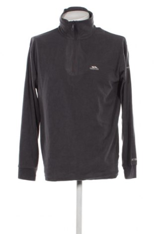 Herren Fleece Shirt Trespass, Größe M, Farbe Grau, Preis 21,03 €