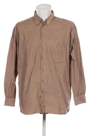 Ανδρικό πουκάμισο, Μέγεθος XXL, Χρώμα  Μπέζ, Τιμή 6,82 €