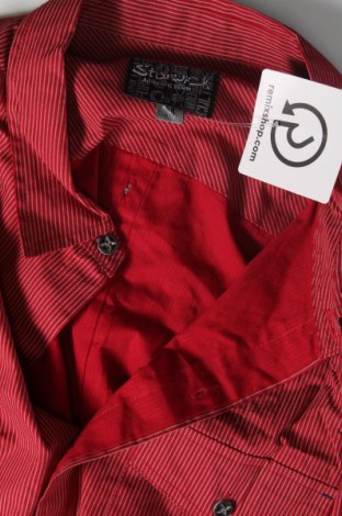 Herrenhemd, Größe M, Farbe Rot, Preis 2,62 €