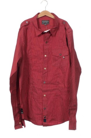 Ανδρικό πουκάμισο, Μέγεθος M, Χρώμα Κόκκινο, Τιμή 3,77 €