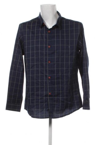 Ανδρικό πουκάμισο, Μέγεθος 5XL, Χρώμα Μπλέ, Τιμή 14,71 €