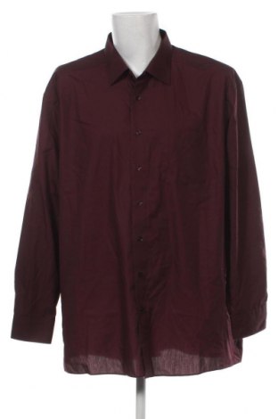 Ανδρικό πουκάμισο, Μέγεθος 3XL, Χρώμα Κόκκινο, Τιμή 8,07 €