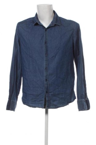 Ανδρικό πουκάμισο, Μέγεθος L, Χρώμα Μπλέ, Τιμή 5,92 €