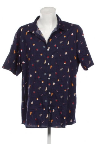 Ανδρικό πουκάμισο, Μέγεθος 4XL, Χρώμα Μπλέ, Τιμή 10,23 €