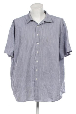 Ανδρικό πουκάμισο, Μέγεθος 4XL, Χρώμα Μπλέ, Τιμή 6,28 €
