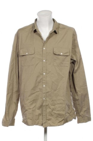 Ανδρικό πουκάμισο ASOS, Μέγεθος 4XL, Χρώμα Πράσινο, Τιμή 14,40 €