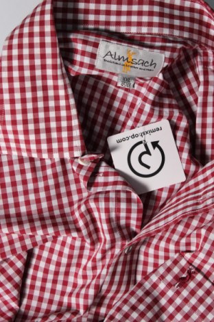 Мъжка риза Almsach, Размер XXL, Цвят Червен, Цена 6,96 лв.