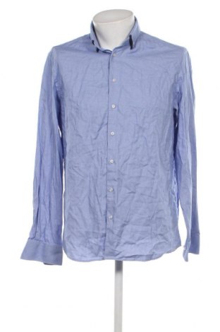 Ανδρικό πουκάμισο Alvo, Μέγεθος L, Χρώμα Μπλέ, Τιμή 4,02 €