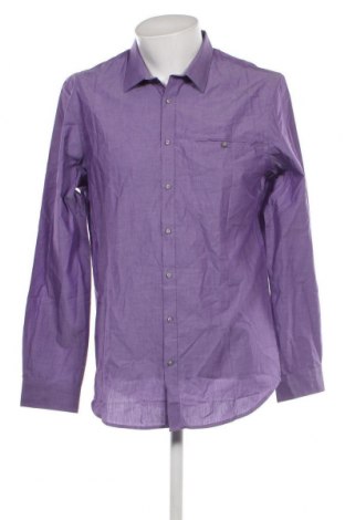 Мъжка риза Angelo Litrico, Размер L, Цвят Лилав, Цена 9,57 лв.