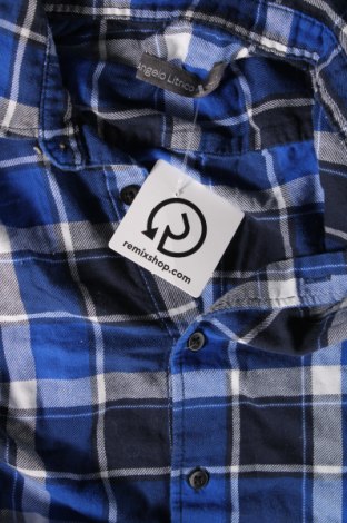 Ανδρικό πουκάμισο Angelo Litrico, Μέγεθος L, Χρώμα Μπλέ, Τιμή 3,41 €