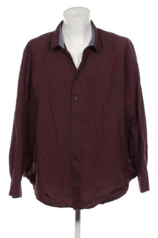 Мъжка риза Angelo Litrico, Размер 5XL, Цвят Червен, Цена 25,52 лв.