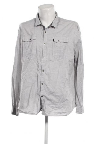 Мъжка риза Angelo Litrico, Размер 3XL, Цвят Сив, Цена 21,17 лв.