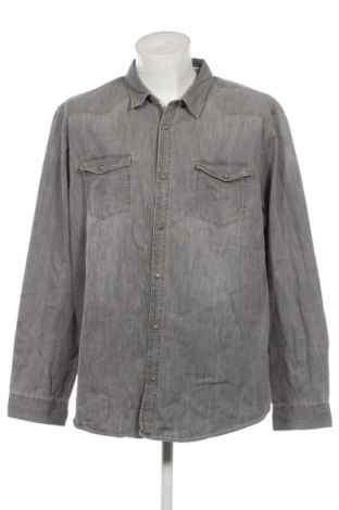 Ανδρικό πουκάμισο Angelo Litrico, Μέγεθος 3XL, Χρώμα Γκρί, Τιμή 17,94 €