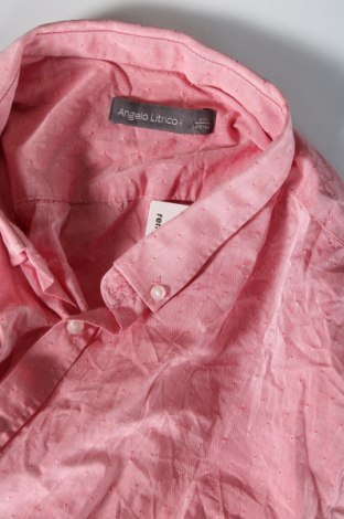 Мъжка риза Angelo Litrico, Размер XXL, Цвят Розов, Цена 29,00 лв.