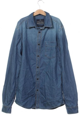 Ανδρικό πουκάμισο Angelo Litrico, Μέγεθος S, Χρώμα Μπλέ, Τιμή 2,69 €