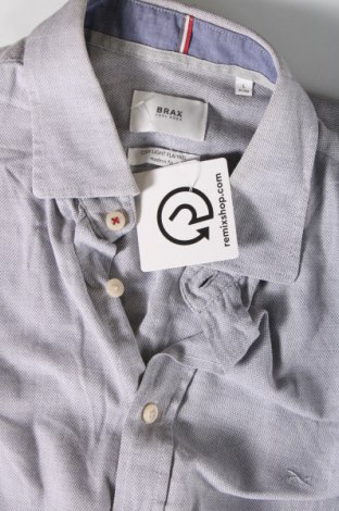 Мъжка риза Brax, Размер L, Цвят Сив, Цена 21,11 лв.