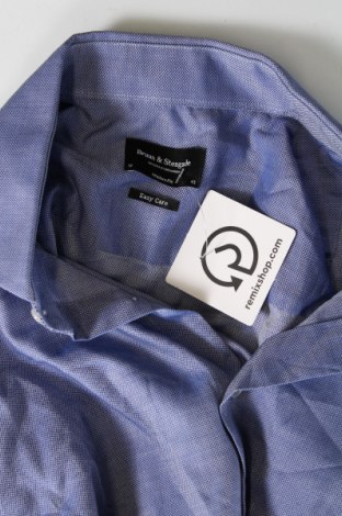 Herrenhemd Bruun & Stengade, Größe XL, Farbe Blau, Preis 16,56 €