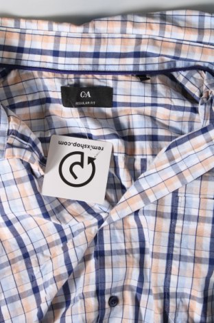 Мъжка риза C&A, Размер 3XL, Цвят Многоцветен, Цена 29,00 лв.