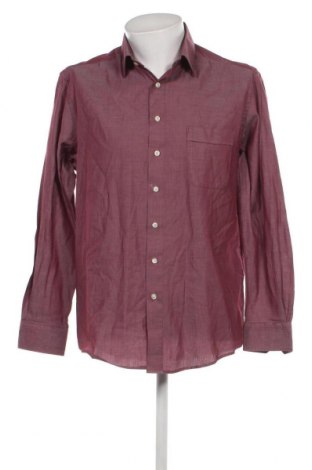 Ανδρικό πουκάμισο C.Comberti, Μέγεθος L, Χρώμα Κόκκινο, Τιμή 3,41 €