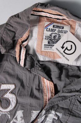 Мъжка риза Camp David, Размер XXL, Цвят Сив, Цена 35,49 лв.